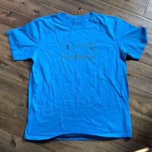 Patagonia Mens Live Simply Tee (Blue)
